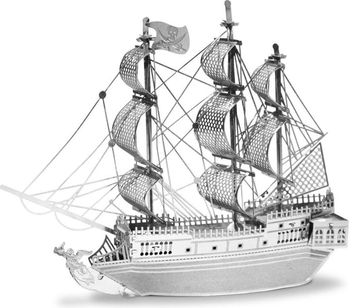 Actual product image Metal Earth Sail Ship Black Pearl