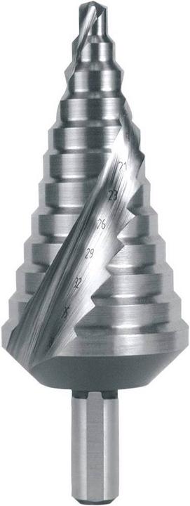 Produktbild Ruko Stufenbohrer HSS spiralgenutet Kreuzanschliff (6,0 - 38,0 mm)