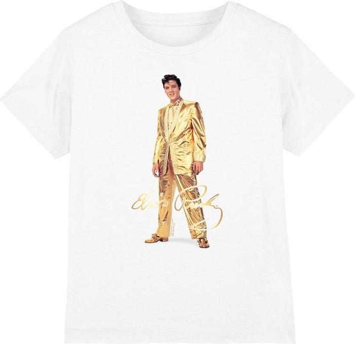 Produktbild Elvis Gold Lame Suit TShirt (128)