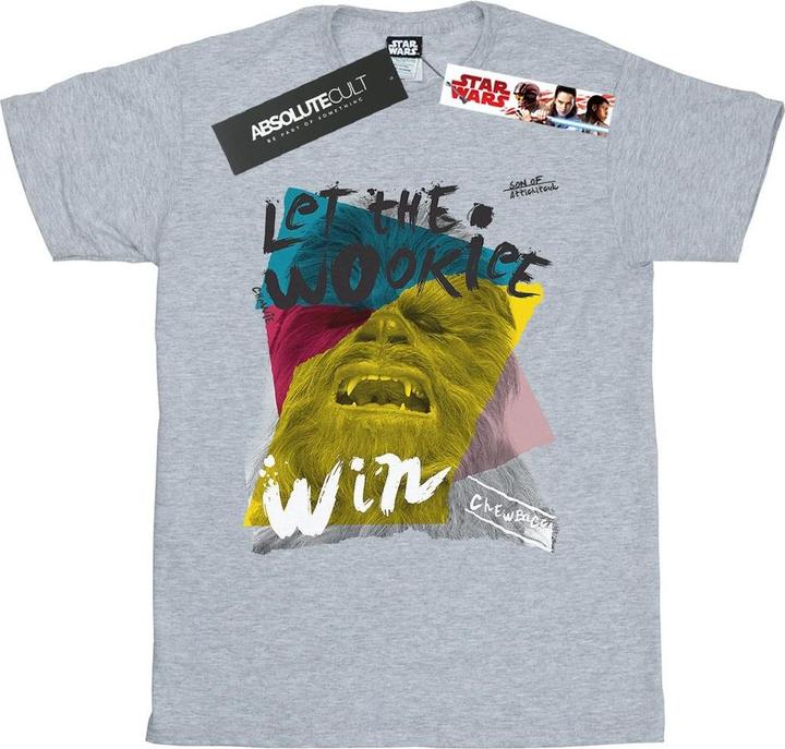 Produktbild Star Wars Let The Wookiee Win TShirt (L)