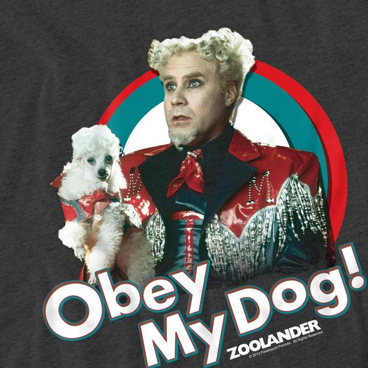Produktbild Zoolander Obey My Dog TShirt (M)
