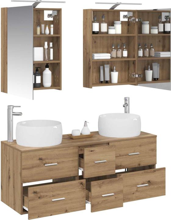Produktbild vidaXL Badezimmer Spiegel (44.50 x 66 cm)