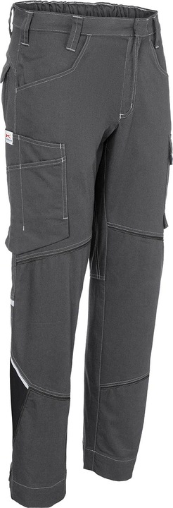 Actual product image Kübler Trousers ICONIQ cotton anthracite/black shape 2340 size 27 (27)