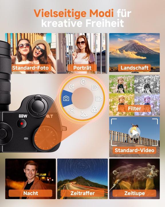 Productafbeelding Rollei Powerflex X8 dubbele lens (38 - 310 mm, 64 Mpx, 1/2.8")