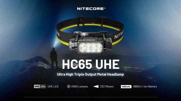Produktbild Nitecore HC65 UHE (2000 lm)