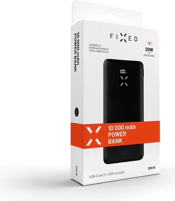 Immagine prodotto Fixed Zen USB-C PD 20W Banca di alimentazione da 10.000 mAh (10000 mAh, 22.50 W, 37 Wh)