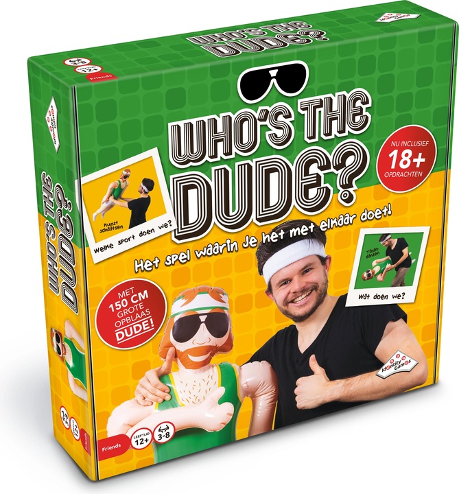 Actual product image Identity games Who's the Dude? (Dutch)