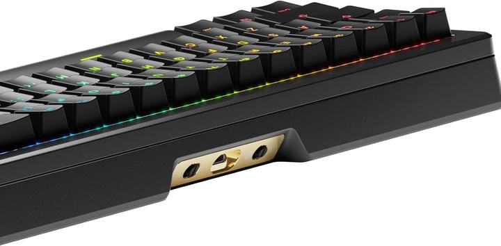 Actual product image Glorious GMMK 3 Pro HE Wireless 65 % Custom Gaming Keyboard - Pre-Built, ANSI (US), Fox HE Switches (US, Wireless)