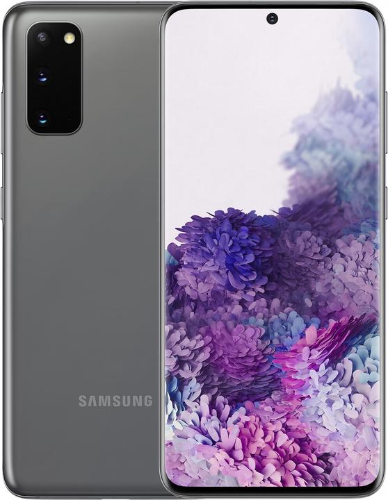Samsung Galaxy S20 (128 GB, Cosmic Gray, 6.20", Hybrid Dual SIM, 4G)