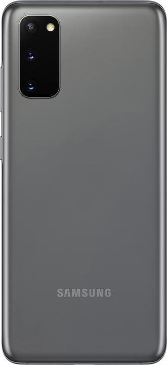 Produktbild Samsung Galaxy S20 (128 GB, Cosmic Gray, 6.20", Hybrid Dual SIM, 4G)