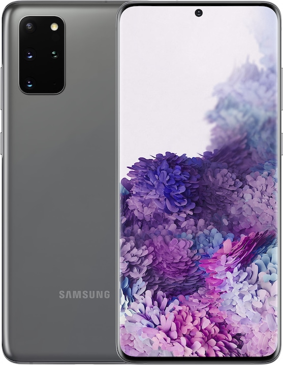 Samsung Galaxy S20+ EU (128 GB, Cosmic Gray, 6.70", Hybrid Dual SIM, 64 Mpx, 4G)