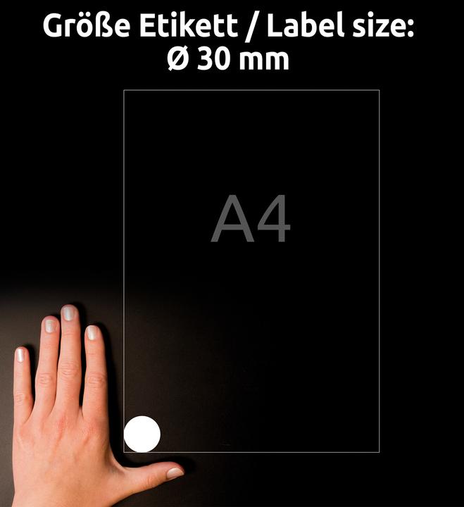 Immagine prodotto Avery Badge di prova a prova di falsificazione