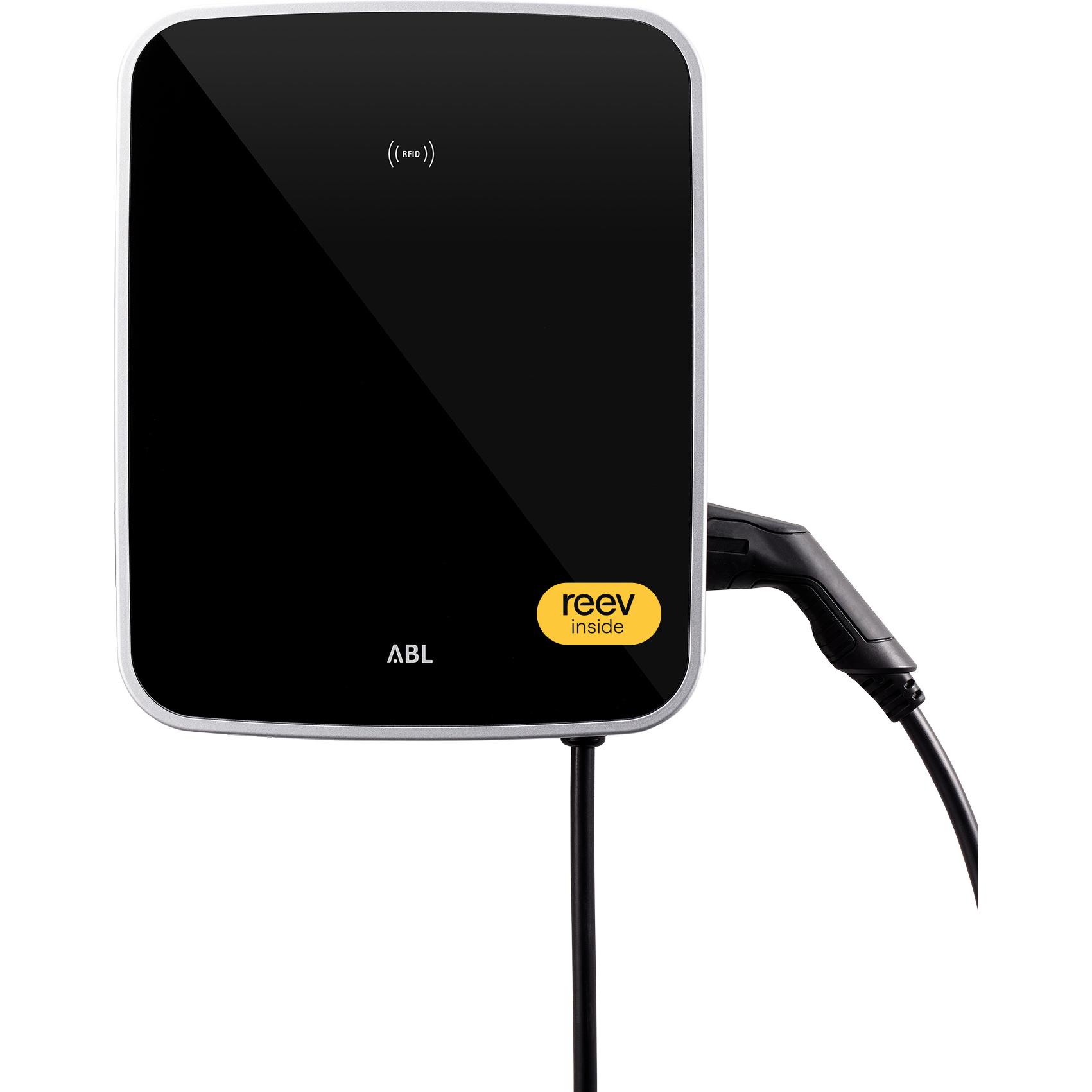 ABL, Stazione di ricarica auto elettriche, eMH3 Estensore singolo+ Basic (Tipo 2, 22 kW)