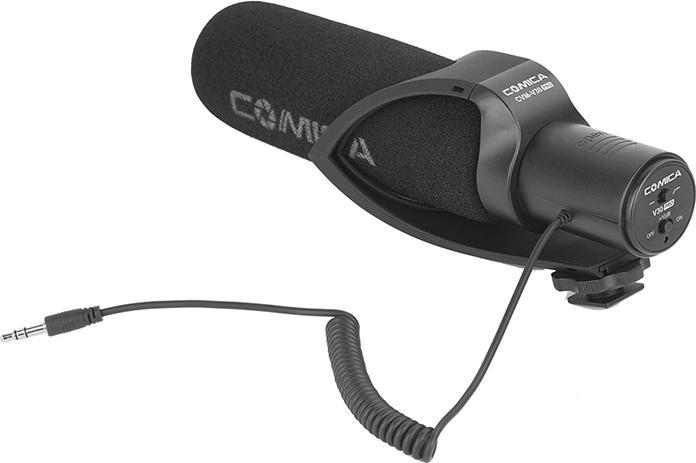 Produktbild Comica Super Cardioid Condenser Shotgun Microphone (Black)