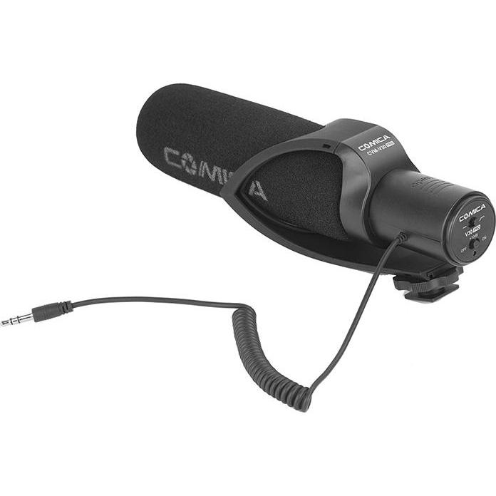 Comica Super Cardioid Condenser Shotgun Microphone (Black), Mikrofon