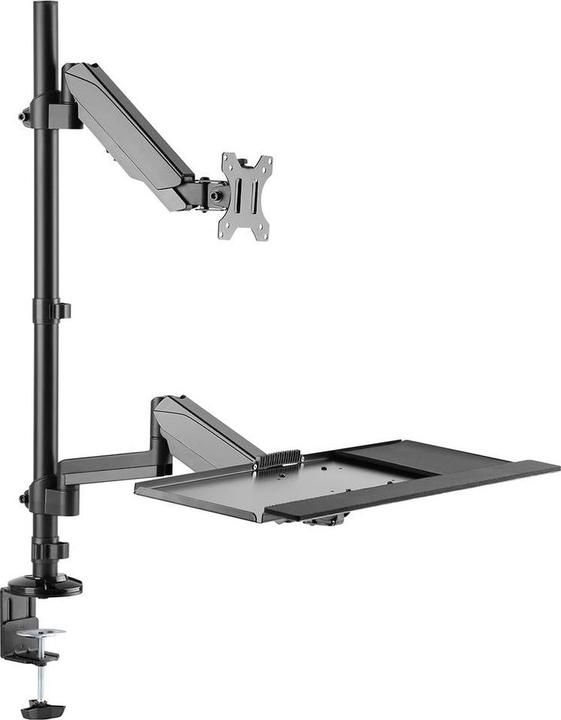 Actual product image myWall My Wall HL63L 1 piece Monitor desk mount 43.2 cm (17") - 81.3 cm (32") Weak (Table, 32.01", 9 kg)