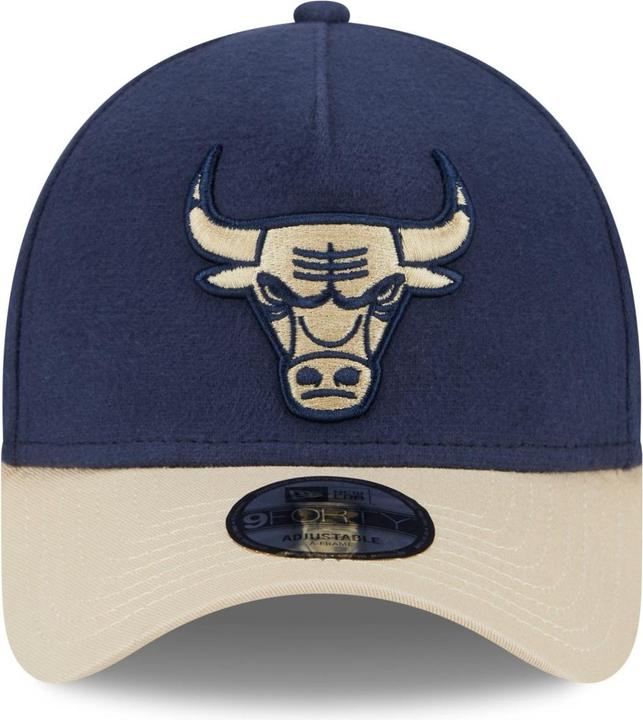 Actual product image New Era A-Frame 9Forty Cap MOLESKIN Chicago Bulls navy (One size)