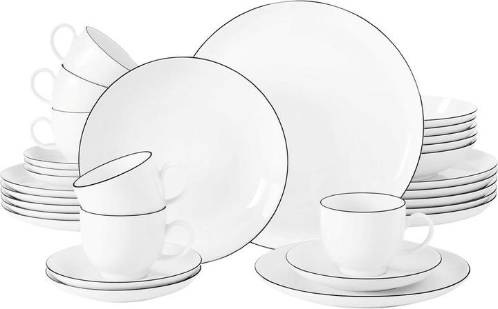 Actual product image Seltmann Lido Black Line (30 pcs.)