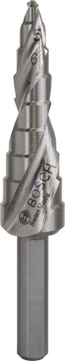Produktbild Bosch Professional Zubehör Stufenbohrer HSS, 4 - 12 mm, 6 mm, 66,5 mm, 9 Stufen (6 mm)