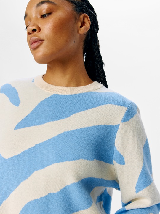 Actual product image Object Patterned jumper (S)