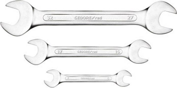 Produktbild Gedore Red red R05125012 Doppelmaulschlüssel Satz kurz SW6-32 mm 12-teilig (32 mm, 19 mm, 6 mm, 12 mm, 24 mm, 14 mm, 22 mm, 16 mm, 23 mm, 10  mm, 21 mm, 18 mm, 27 mm, 7 mm, 31 mm, 17 mm, 11 mm, 15 mm, 26 mm, 30 mm, 8 mm, 28 mm, 9 mm, 29 mm, 13 mm, 20 mm, 25 mm)