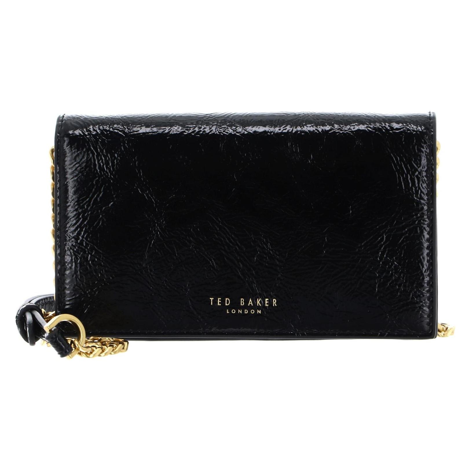 Ted Baker, Damen, Handtasche, Mahiraa Crossbody Flapover Bag, Schwarz