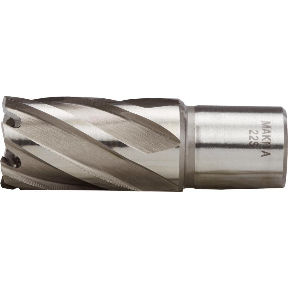 Makita, Sega a tazza, Zubehör HB22S HSS-Kernbohrer 22mm Schnitttiefe 30mm Weldon (22 millimetri)