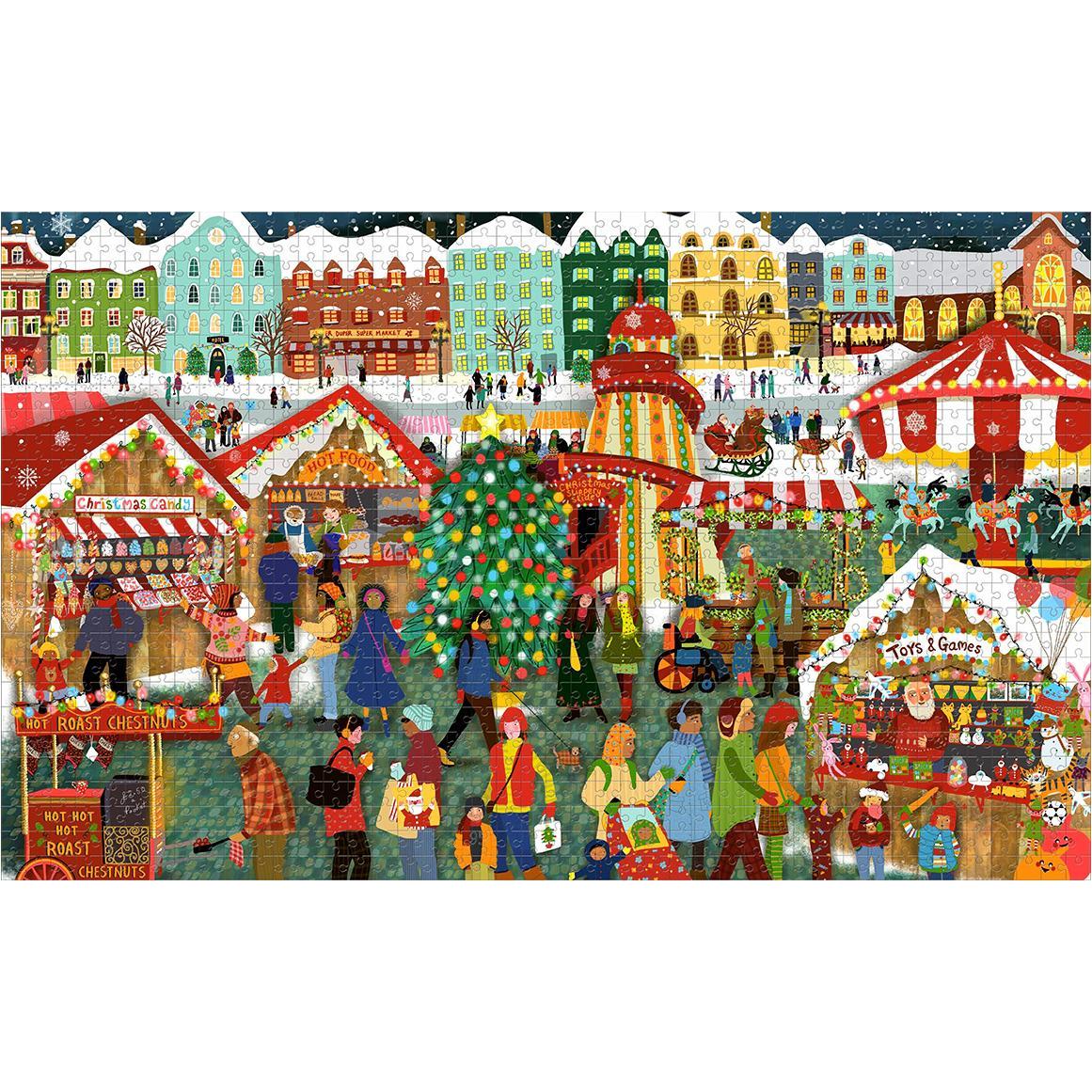 Thumbnail - Ravensburger 1000 Piece Jigsaw Puzzle - Christmas Market (1000 Teile)