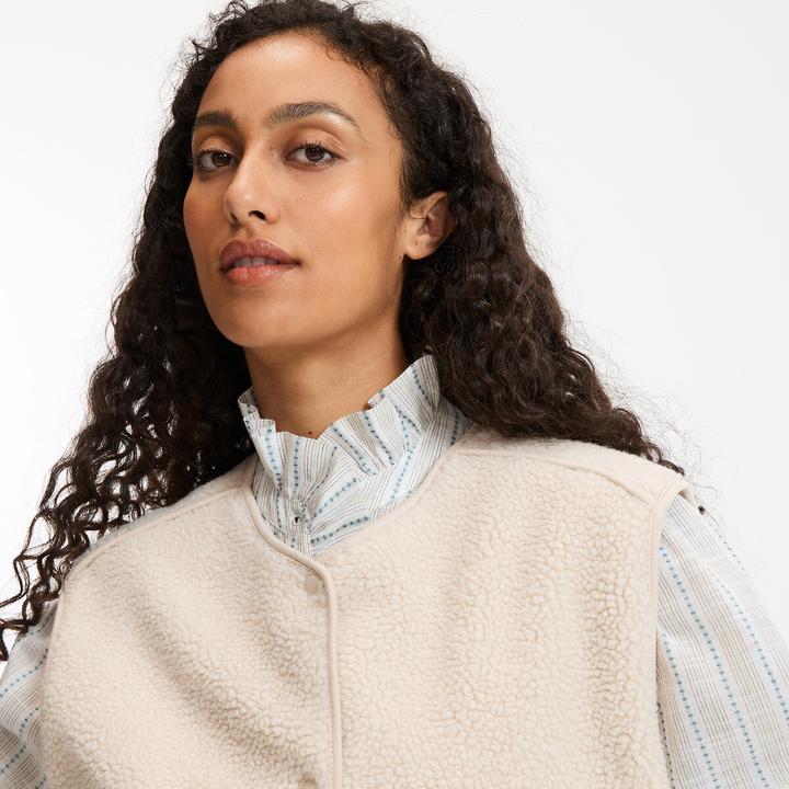 Produktbild La Redoute Collections Ärmellose Oversize-Weste aus Sherpa (XS)