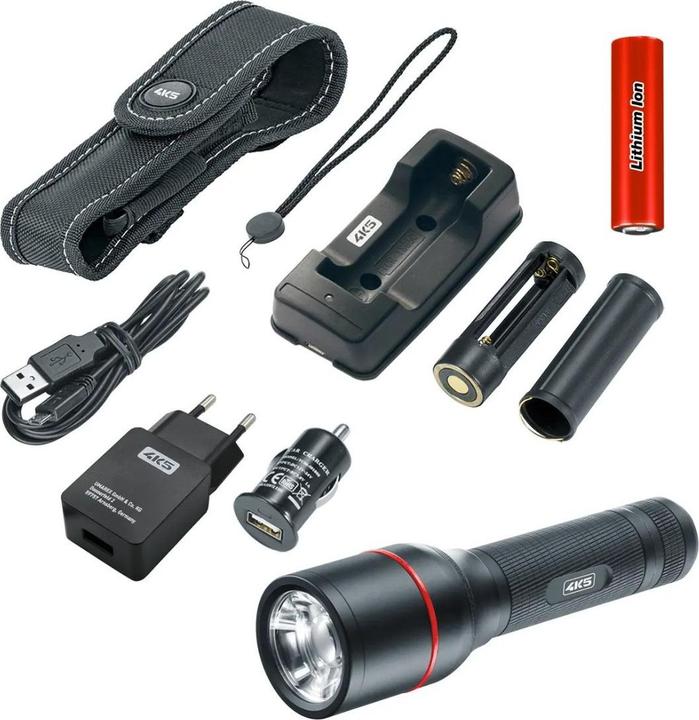 Produktbild 4K5 Arbeitslampe mit extrem starker Leuchtkraft und einstellbarem Fokus (1000 lm)