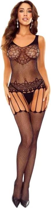 Actual product image Passion Bodystocking-Ouvert in schwarz (L, S)