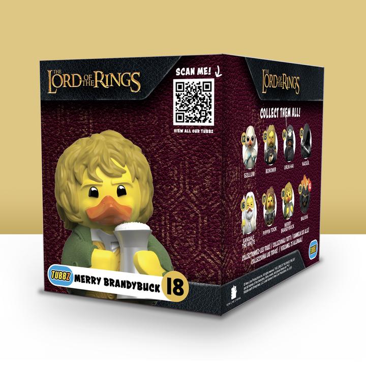 Actual product image Numskull TUBBZ: Lord of the Rings - Meriadoc Brandybuck - Boxed Edition