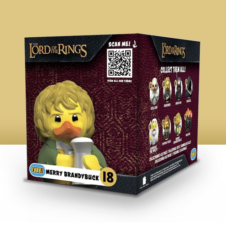 Produktbild Numskull TUBBZ: Lord of the Rings - Meriadoc Brandybock - Boxed Edition