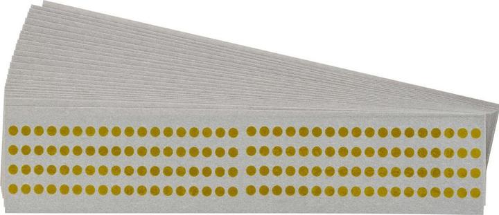 Image du produit Brady B-654, CMKC-187, Étiquette de couverture à souder Kapton, Transparent Ambre, Diamètre 4.75 mm