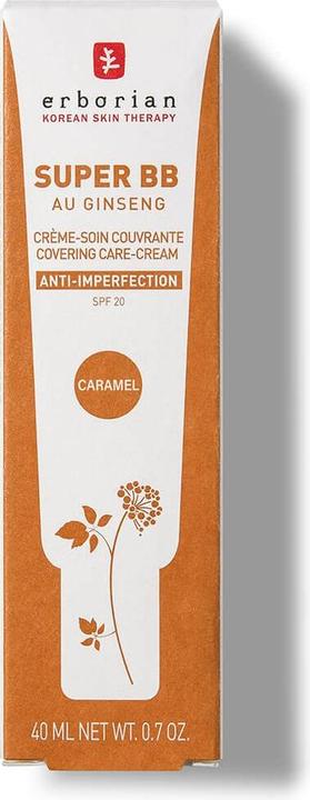 Immagine prodotto Erborian Super BB - full coverage BB cream for acne prone skin Caramel 40 ml (Caramel)