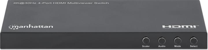 Immagine prodotto Manhattan Switch multiviewer HDMI 4K@30Hz a 4 porte