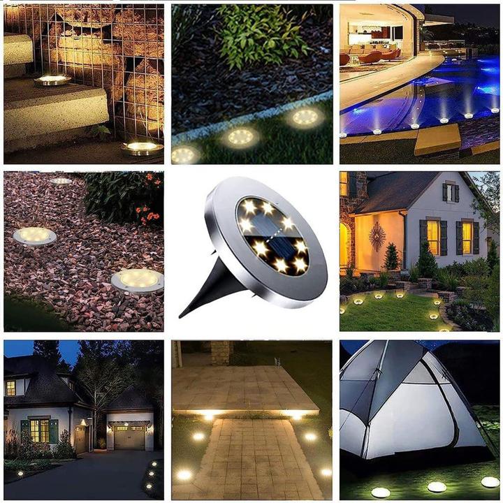 Actual product image GuGus LED Ground Solar Light (800 lm, Waterproof)