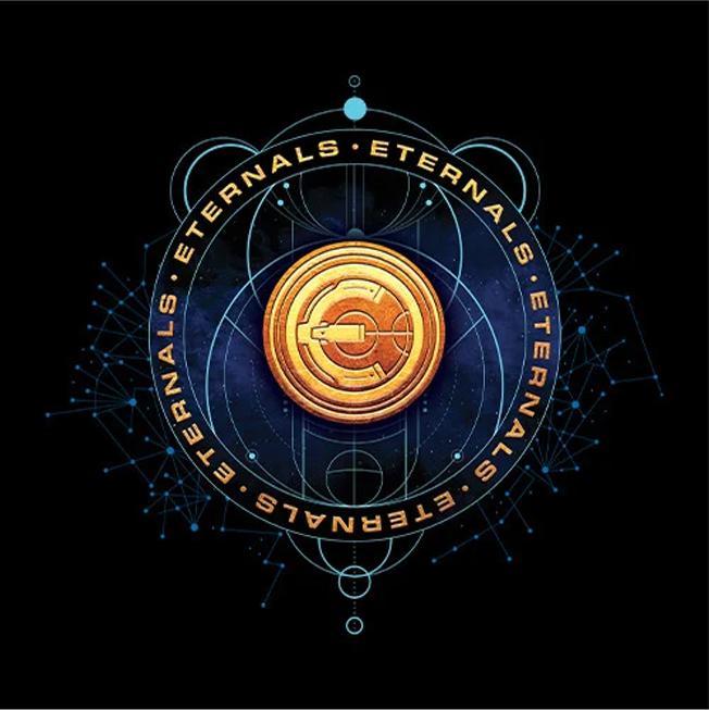 Image du produit - Sweat à capuche ETERNALS MOVIE EMBLEM - Homme (3XL)