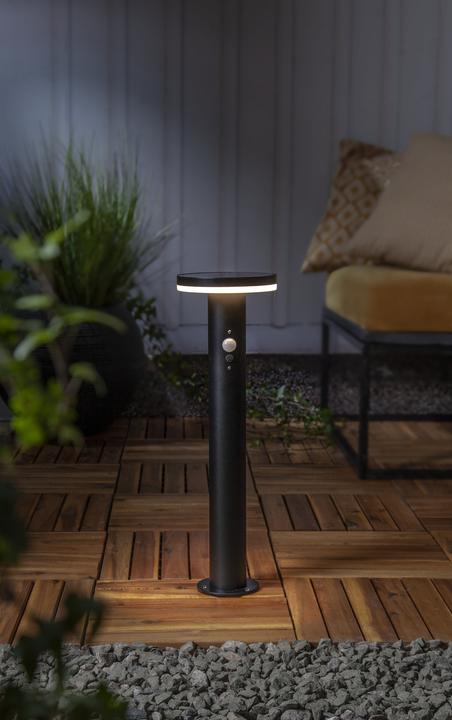 Produktbild Star Trading Solar Pollerleuchte Valletta (800 lm, IP44)