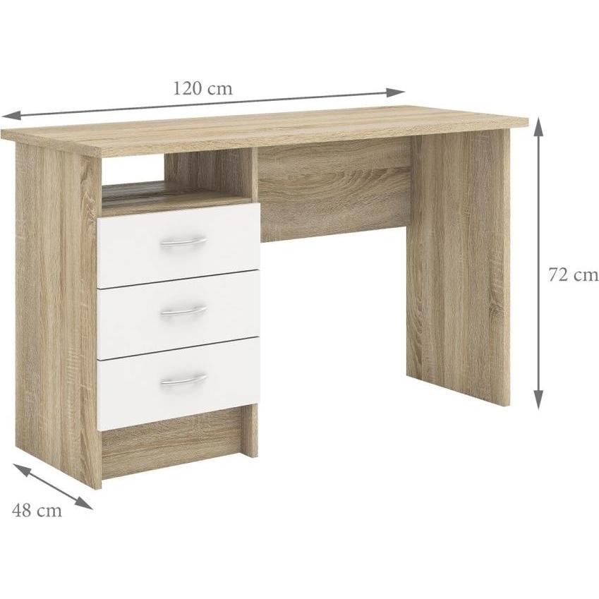 Thumbnail - Ebuy24, Schreibtisch, Schreibtisch Fula (120 x 48 cm)