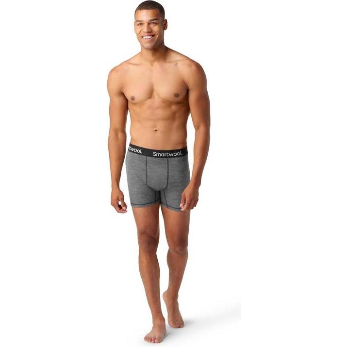 Thumbnail - Smartwool, Herren, Funktionsunterhose, Ms Sport Boxer Brief (XL), Grau, XL