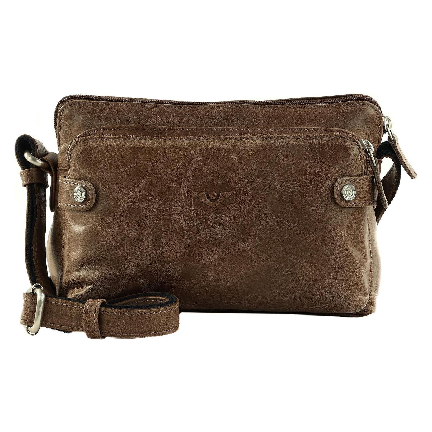 Voi, Unisex, Handtasche, City Cowboy Carola Crossbody Bag, Braun