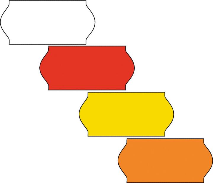 Produktbild NoName Preisauszeichnungsetiketten Format 26 x 12 mm