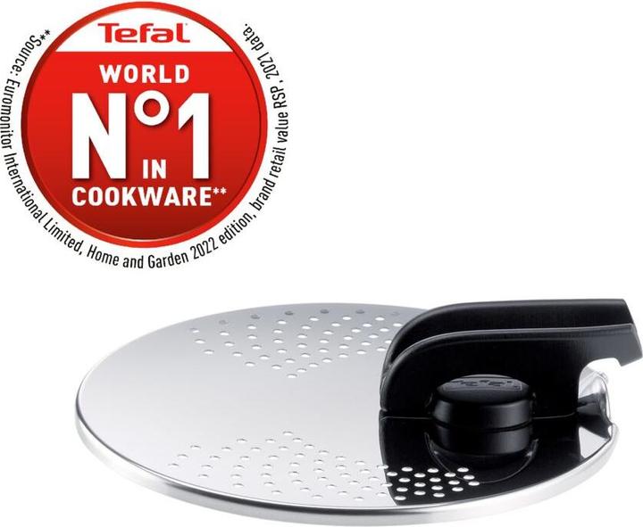 Immagine prodotto Tefal Coperchio per scolapiatti Ingenio L9829402 (20 cm, Metallo)