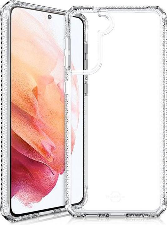 Actual product image Itskins Drop-Protection Cover HYBRID CLEAR transparent (Samsung Galaxy S21)