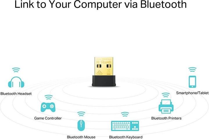 Immagine prodotto TP-Link Adattatore AC600 Nano Wi-Fi Bluetooth Usb (USB 2.0)
