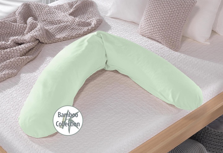 Produktbild Theraline Stillkissen "Das Original" mit Polyester Hohlfaser Füllung inkl. Bezug 190 cm (190 cm)