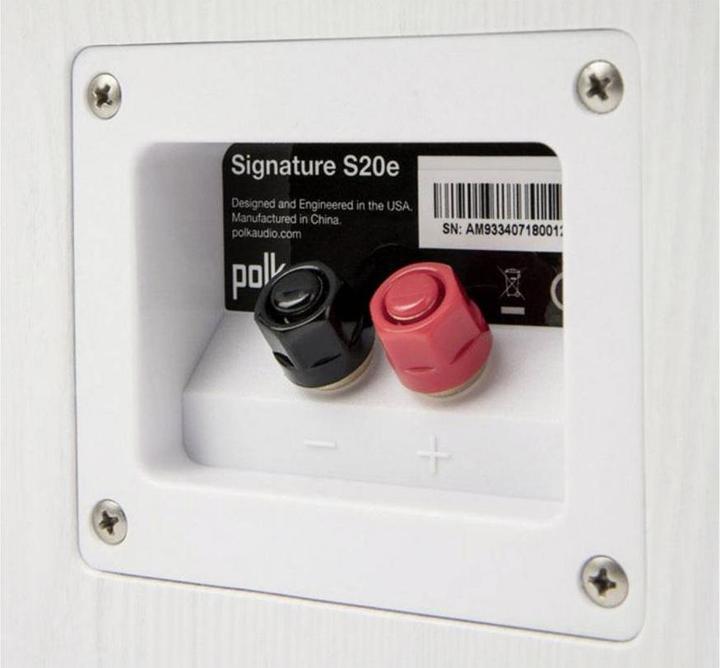 Actual product image Polk S20e (1 pair, 125 W)