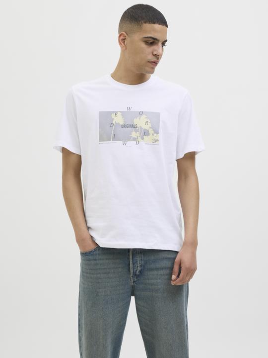 Image du produit Jack & Jones Gedruckt Rundhalsausschnitt T-shirt T-shirt (M)