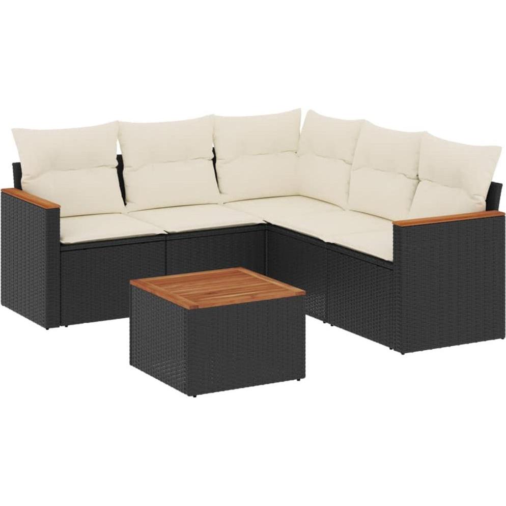 VidaXL, Gartenlounge, 10-tlg. Garten-Lounge-Set mit Kissen